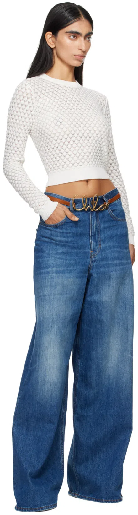 CHLOÉ Jeannette Wedge Clogs In Brown