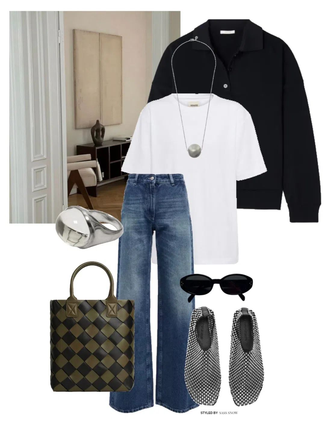 KHAITE The Emmylou Cotton T-shirt In White