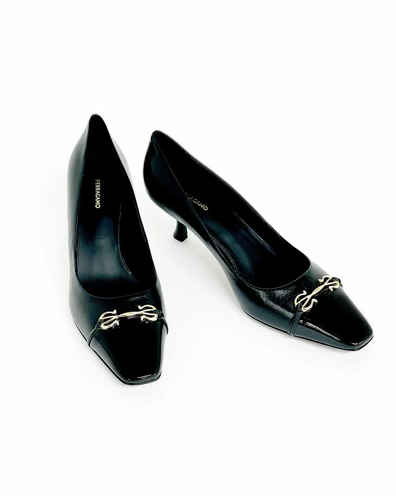 FERRAGAMO Bria 60 Décoletté In Black