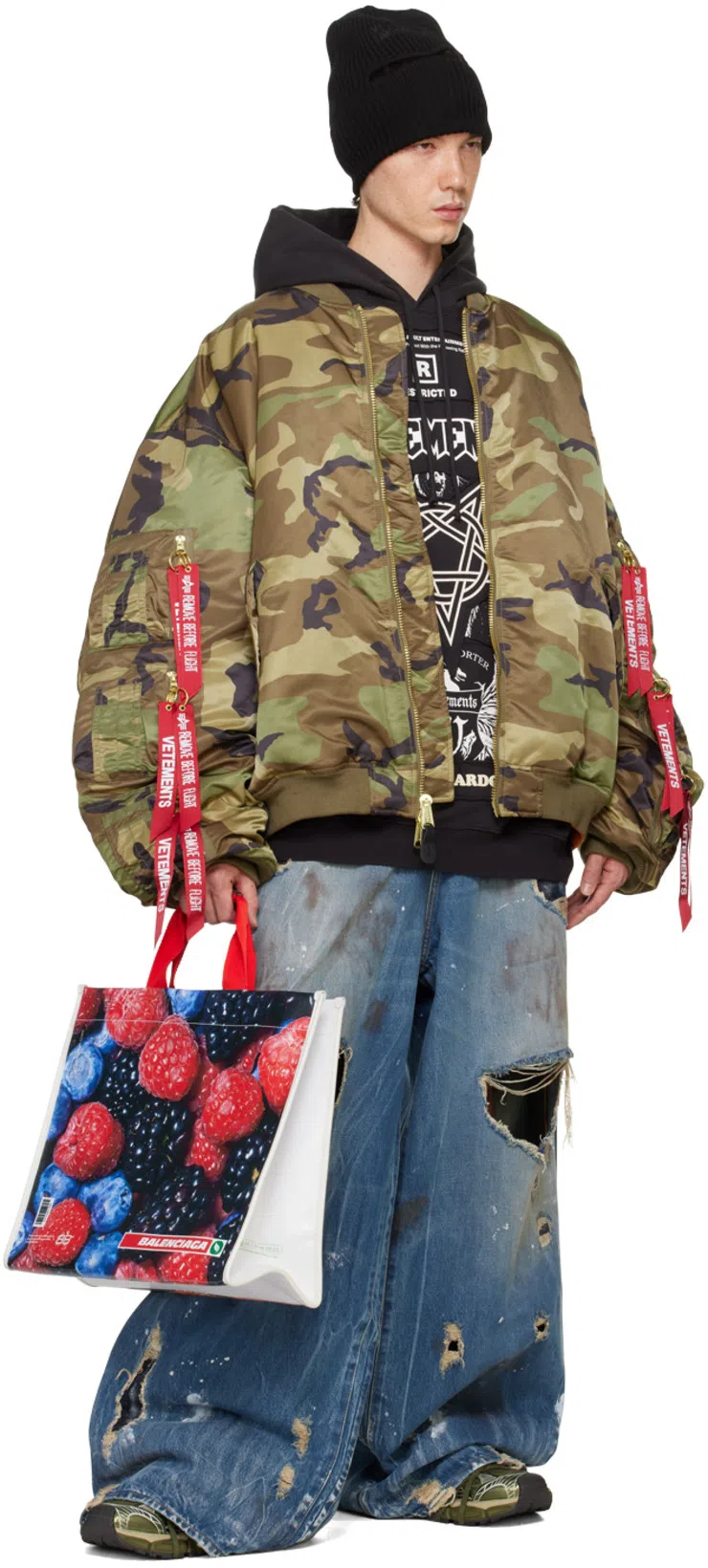 BALENCIAGA Men's 3xl Sneaker  In Dark Green/light Beige In Dark Green Light Beige