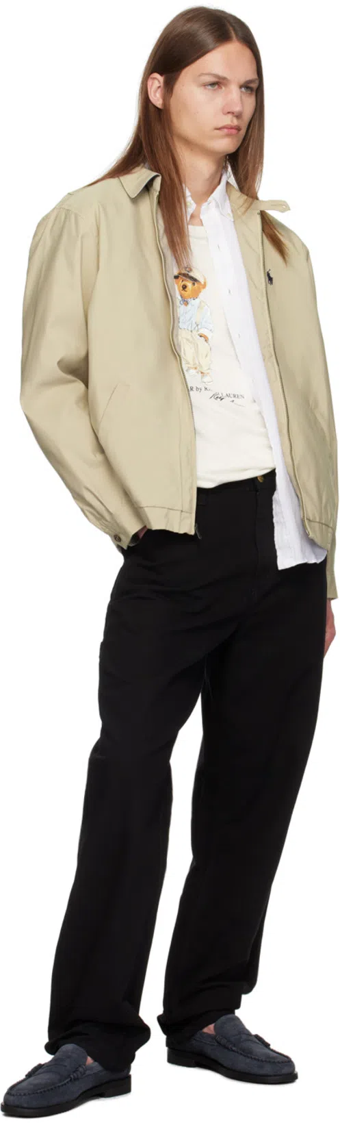 POLO RALPH LAUREN Classic Pony Logo Oxford Shirt In White