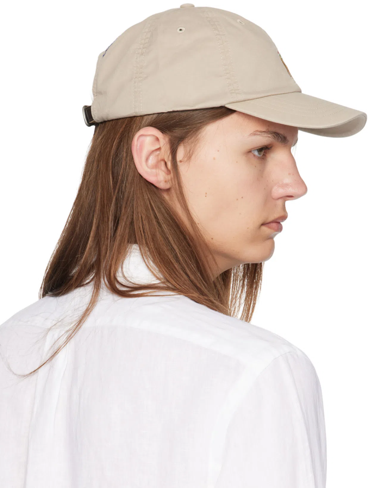 POLO RALPH LAUREN Long-sleeved Button-down Shirt With Tailored Fit In White