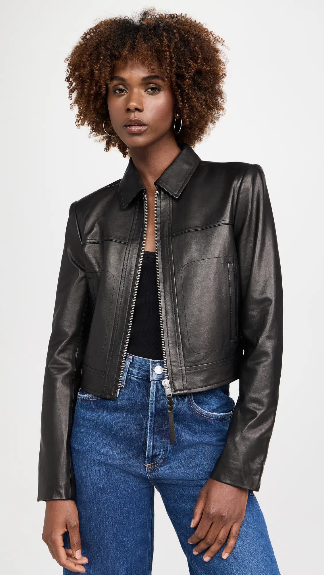 AGOLDE Dame High Rise Wide Leg No Cuff Jean In Enamour In Multi