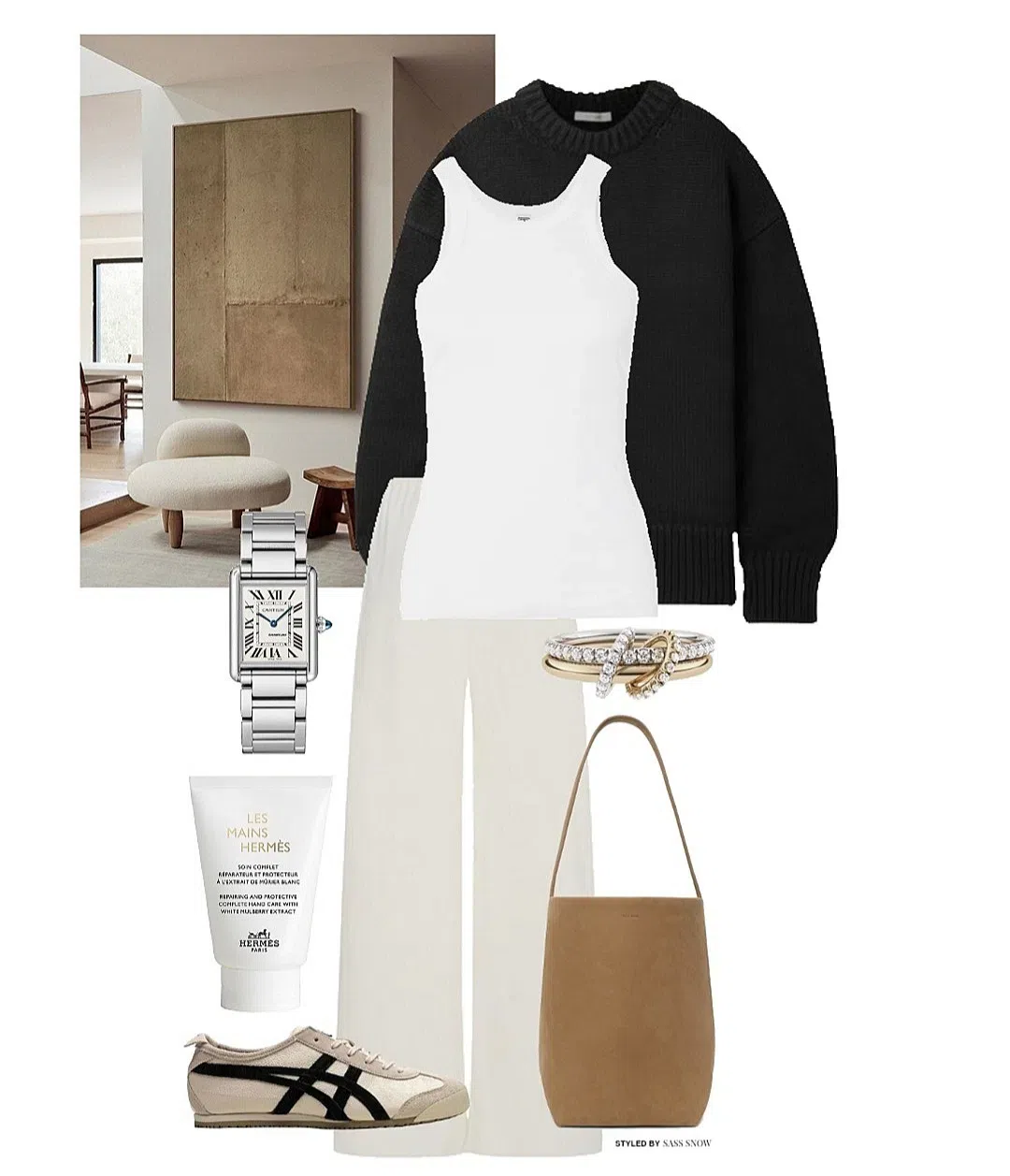 THE ROW Ophelia Wool & Cashmere Knit Sweater In Grey