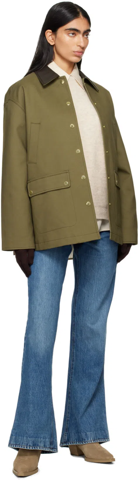 AARON ESH Blue Faded Jeans In Blue Wash