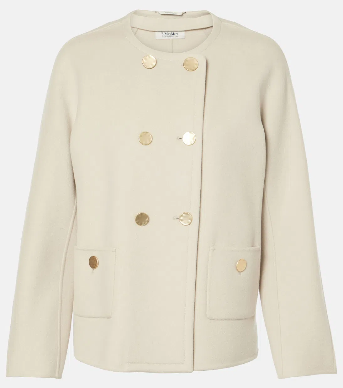 KHAITE Marfa Classic Flat Knee High Boot In Brown