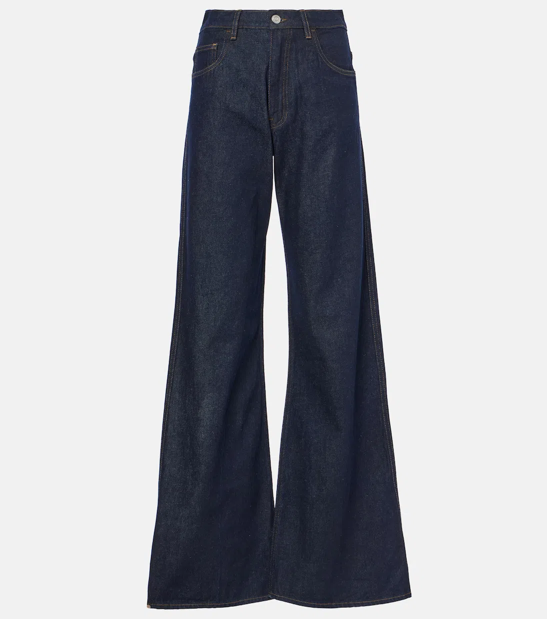COPERNI Tailored High Rise Tech Pants In Blu