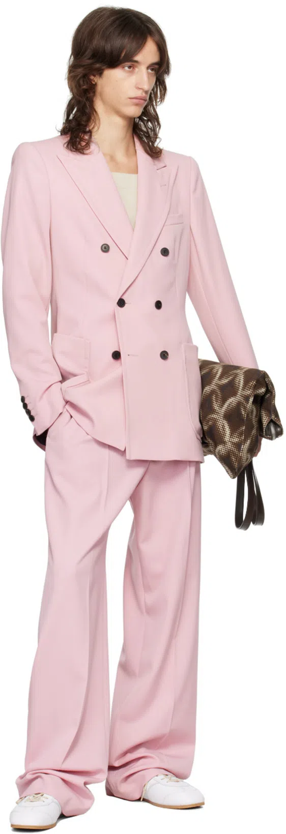 DRIES VAN NOTEN Brown Cotton Tote In Brown 703