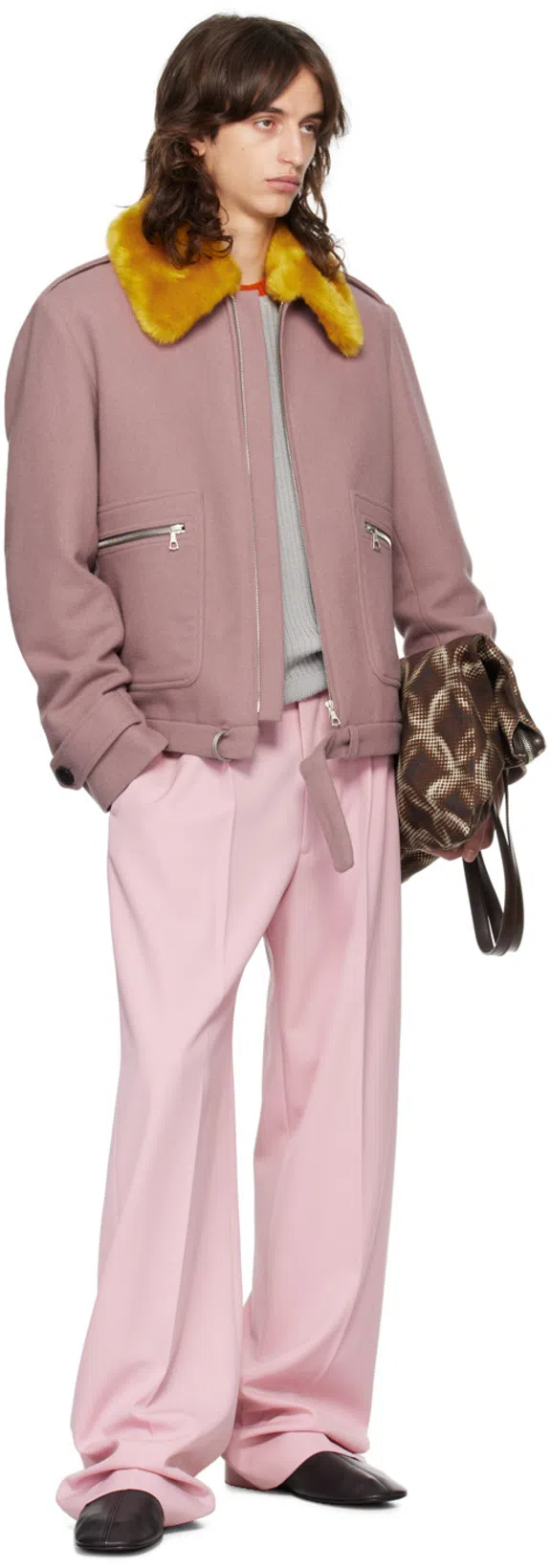 DRIES VAN NOTEN Brown Cotton Tote In Brown 703