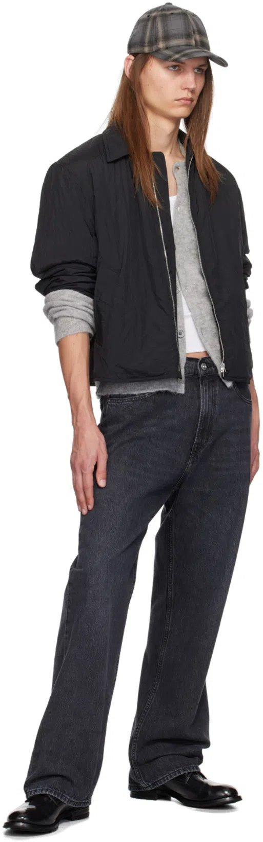 OUR LEGACY Virgin Wool Layering Jacket In Black