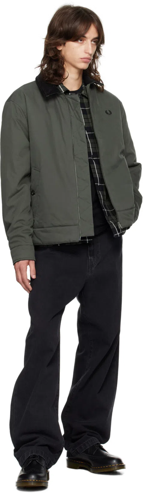 DR. MARTENS Man Lace-up Shoes Black Size 11 Leather