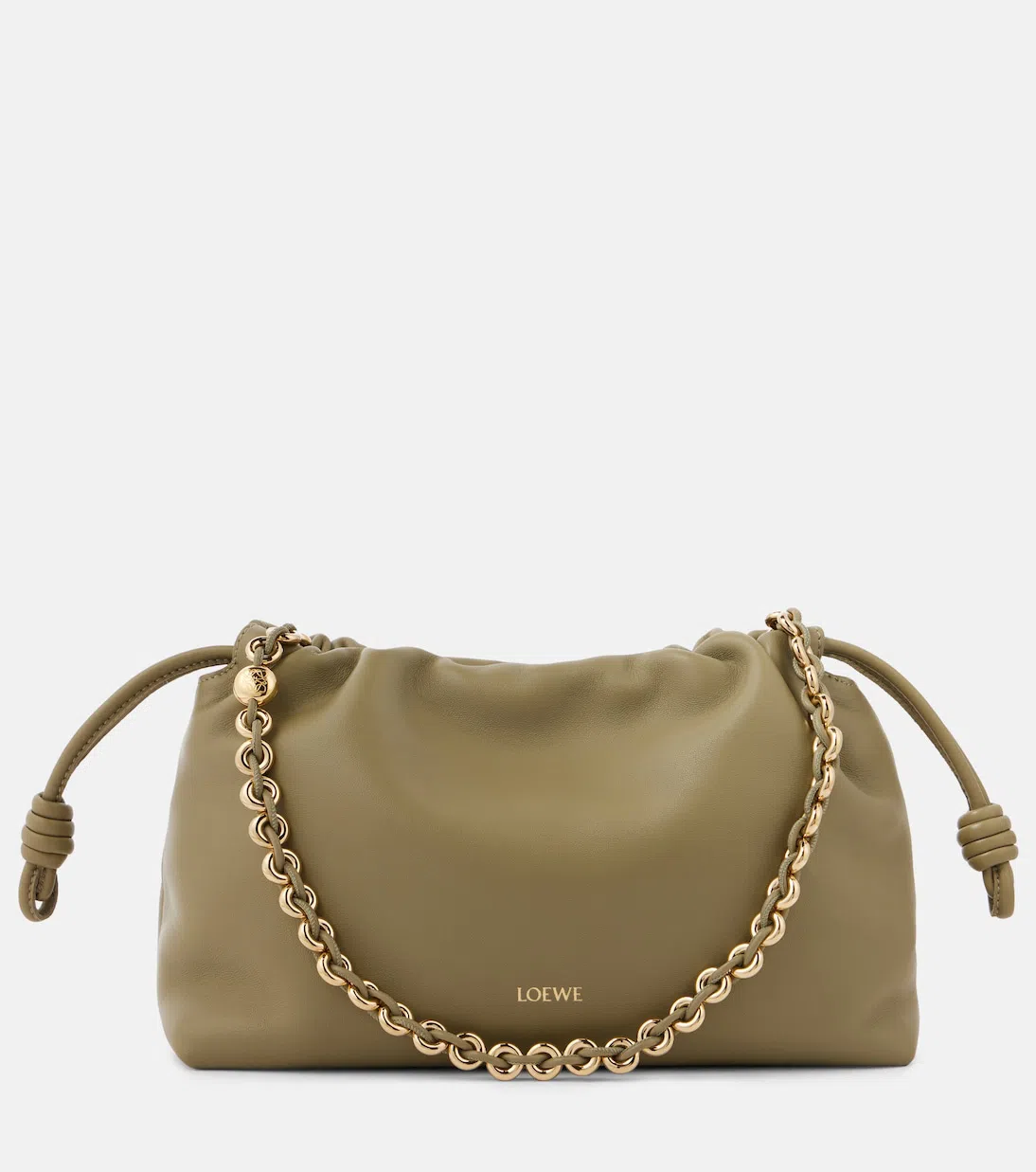 LOEWE Stretch Modal T-shirt Floral Pattern In Whitemulticolor