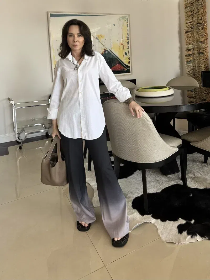 THE ROW 20mm Ginza Leather Thong Sandals In Black