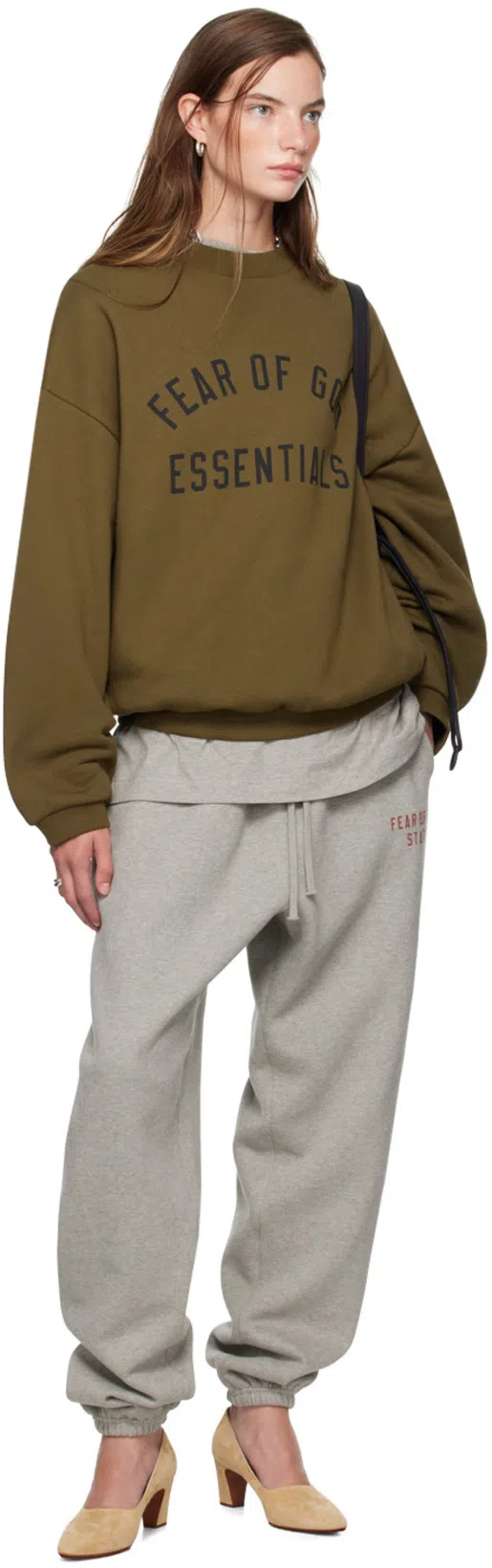 THE ROW Belvedere Leather Bucket Bag In Black