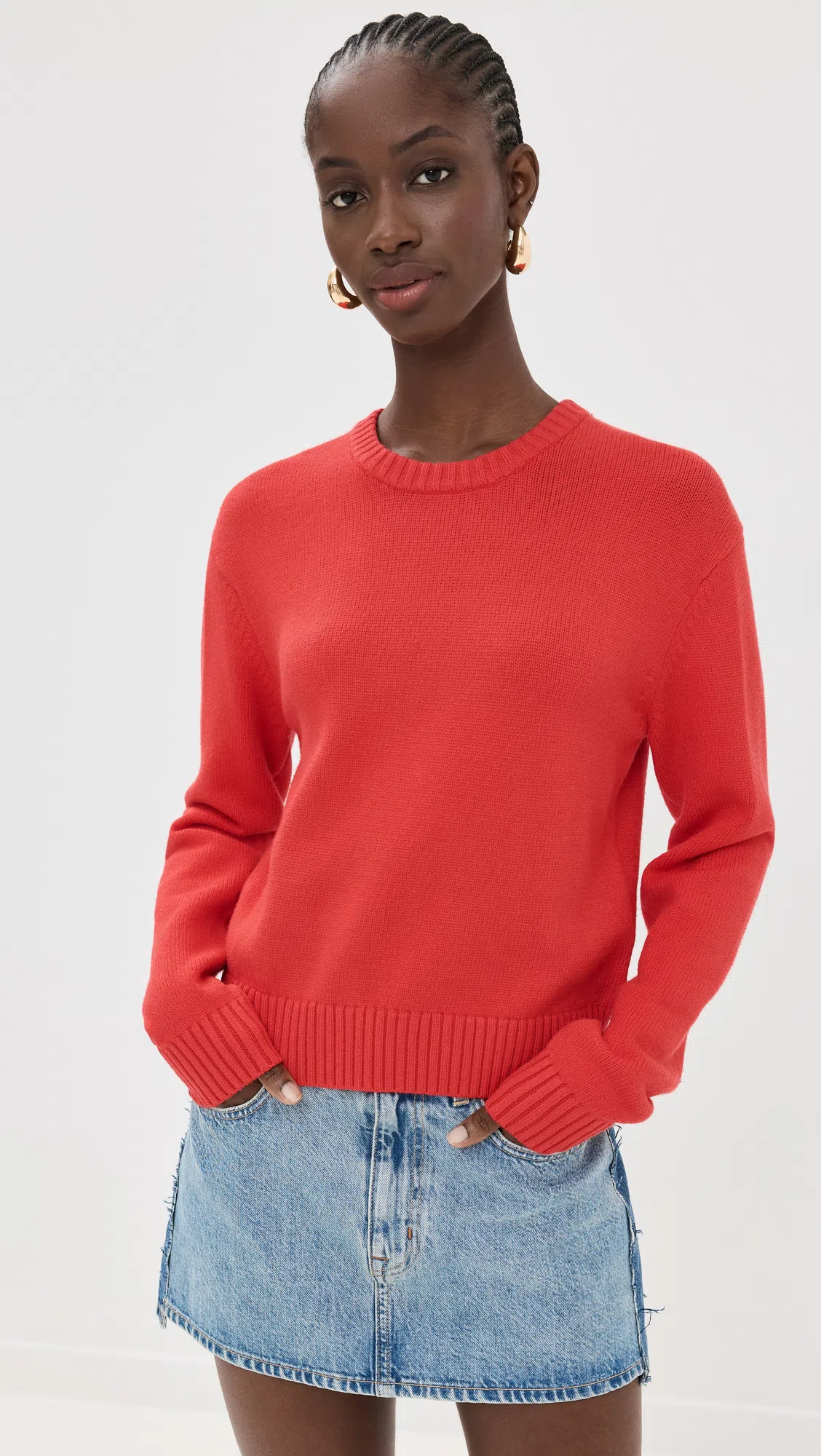 WARDROBE.NYC X Hailey Bieber Neutral Oversize Track Pants In Off White