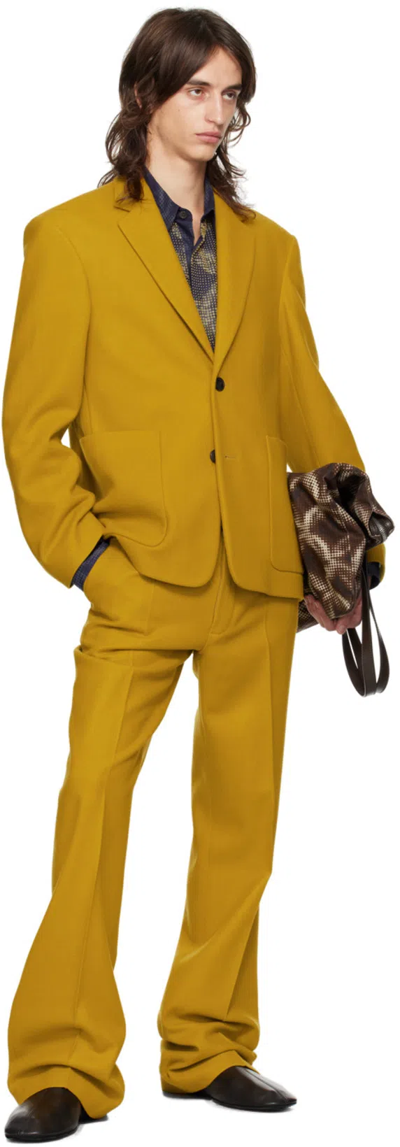 DRIES VAN NOTEN Brown Cotton Tote In Brown 703