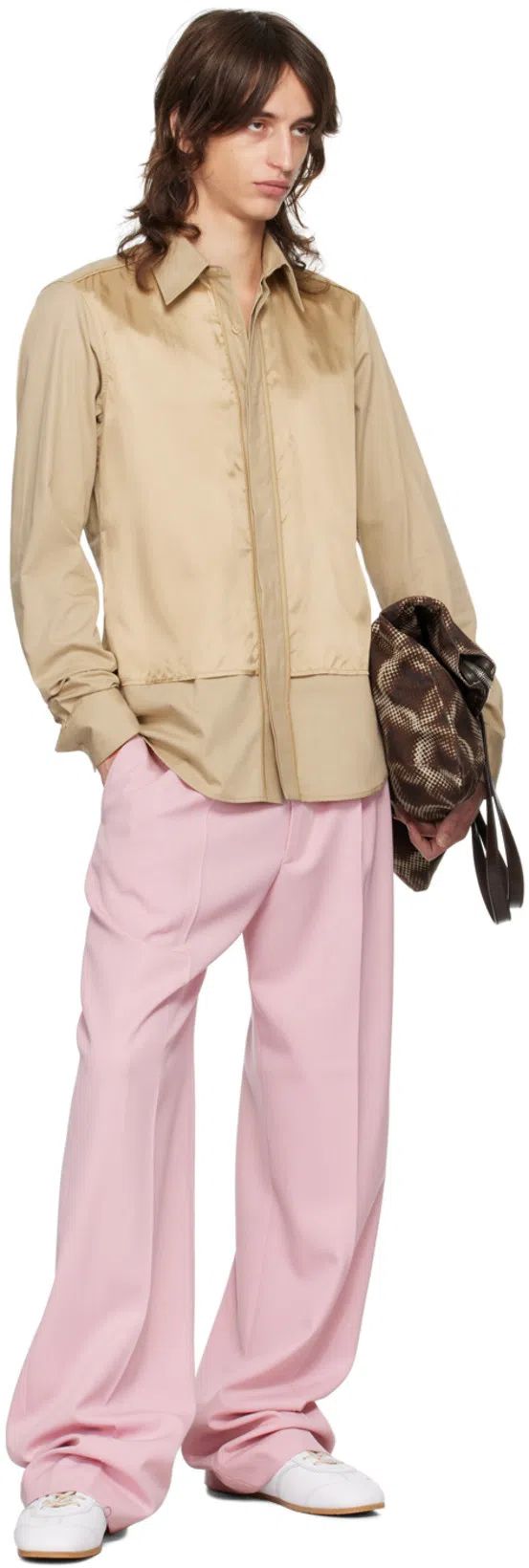 DRIES VAN NOTEN Brown Cotton Tote In Brown 703