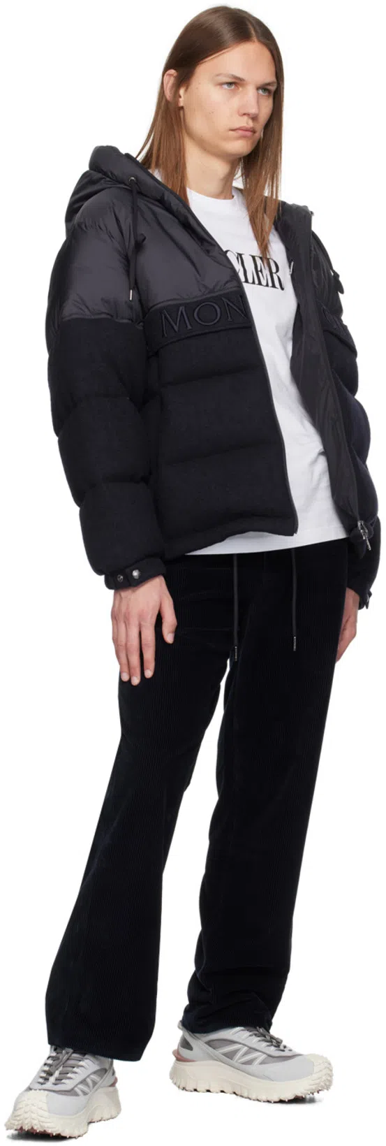 MONCLER Short Sleeve T-shirt In White