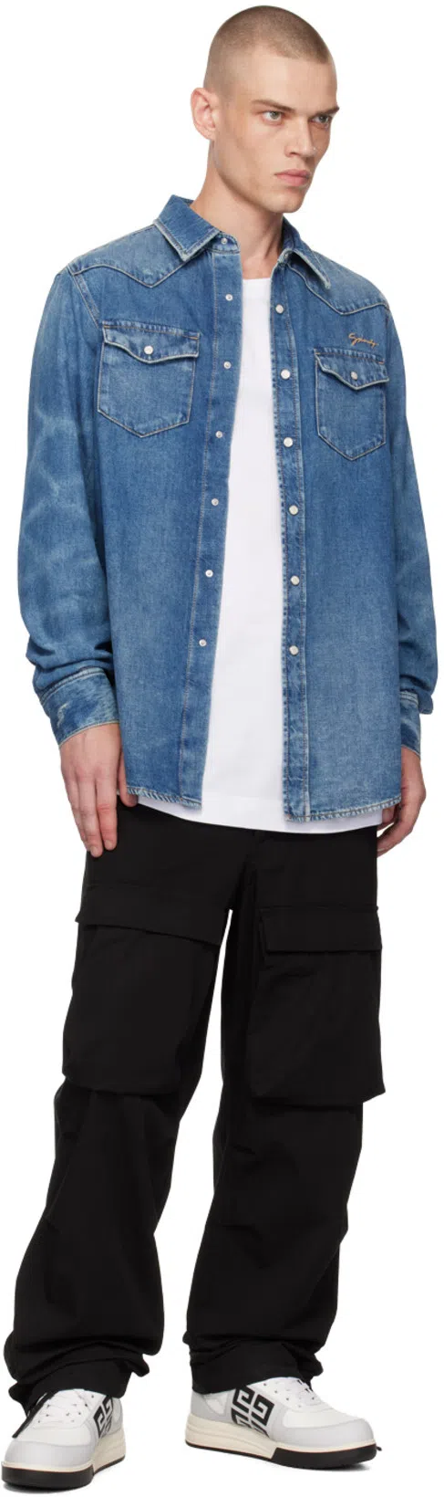 GIVENCHY G4 Leather Sneakers In Multicolour