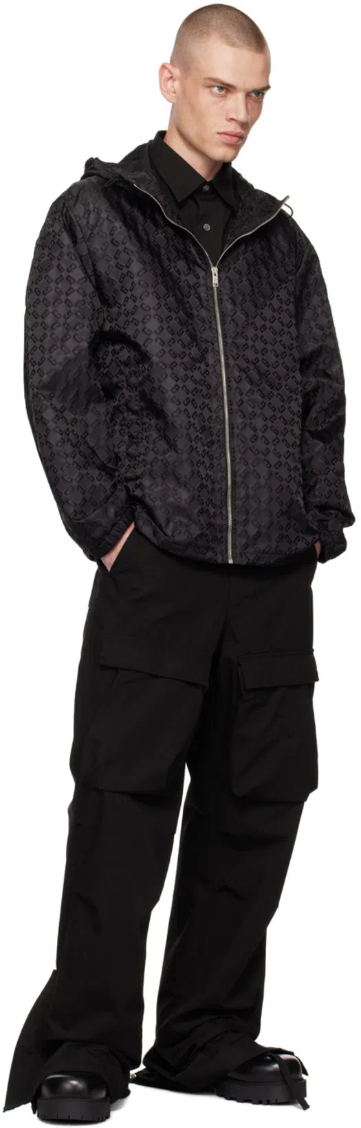 GIVENCHY Coupe-vent En Monogramme 72 In Black