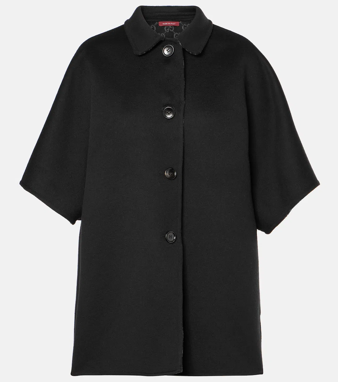 GUCCI Reversible Coat In Black