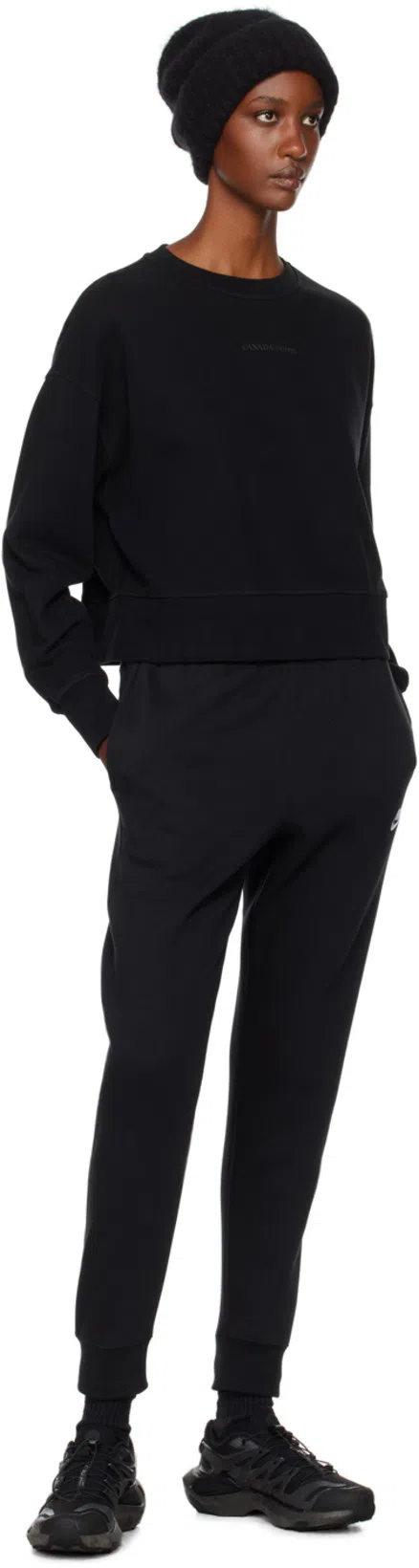 CANADA GOOSE Cypress Quilted Recycled Ripstop Down Vest In Noir