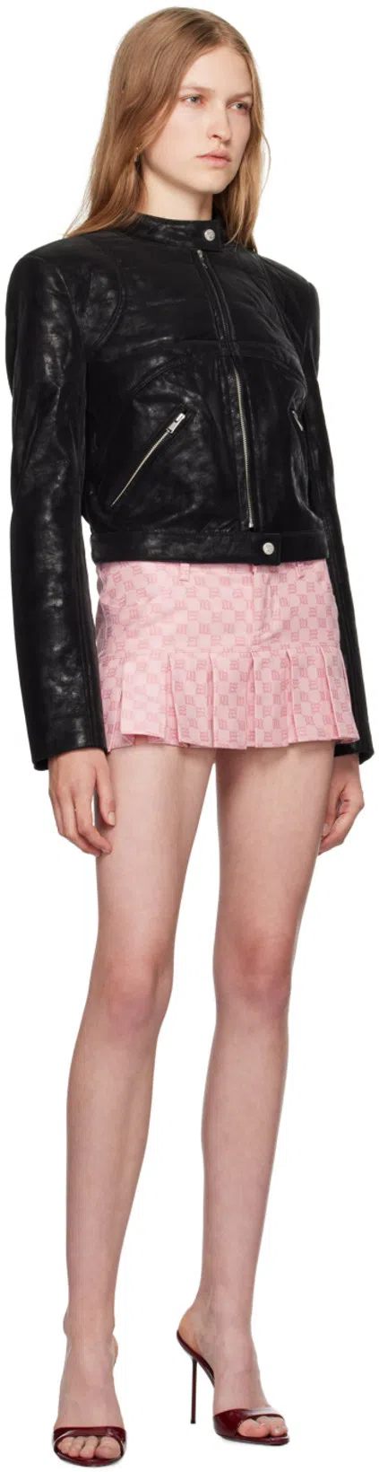 PARIS TEXAS Brown Lidia Mules In Animal Print