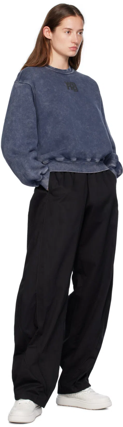 ALEXANDER WANG T T By Alexander Wang Jogging Pants In Black