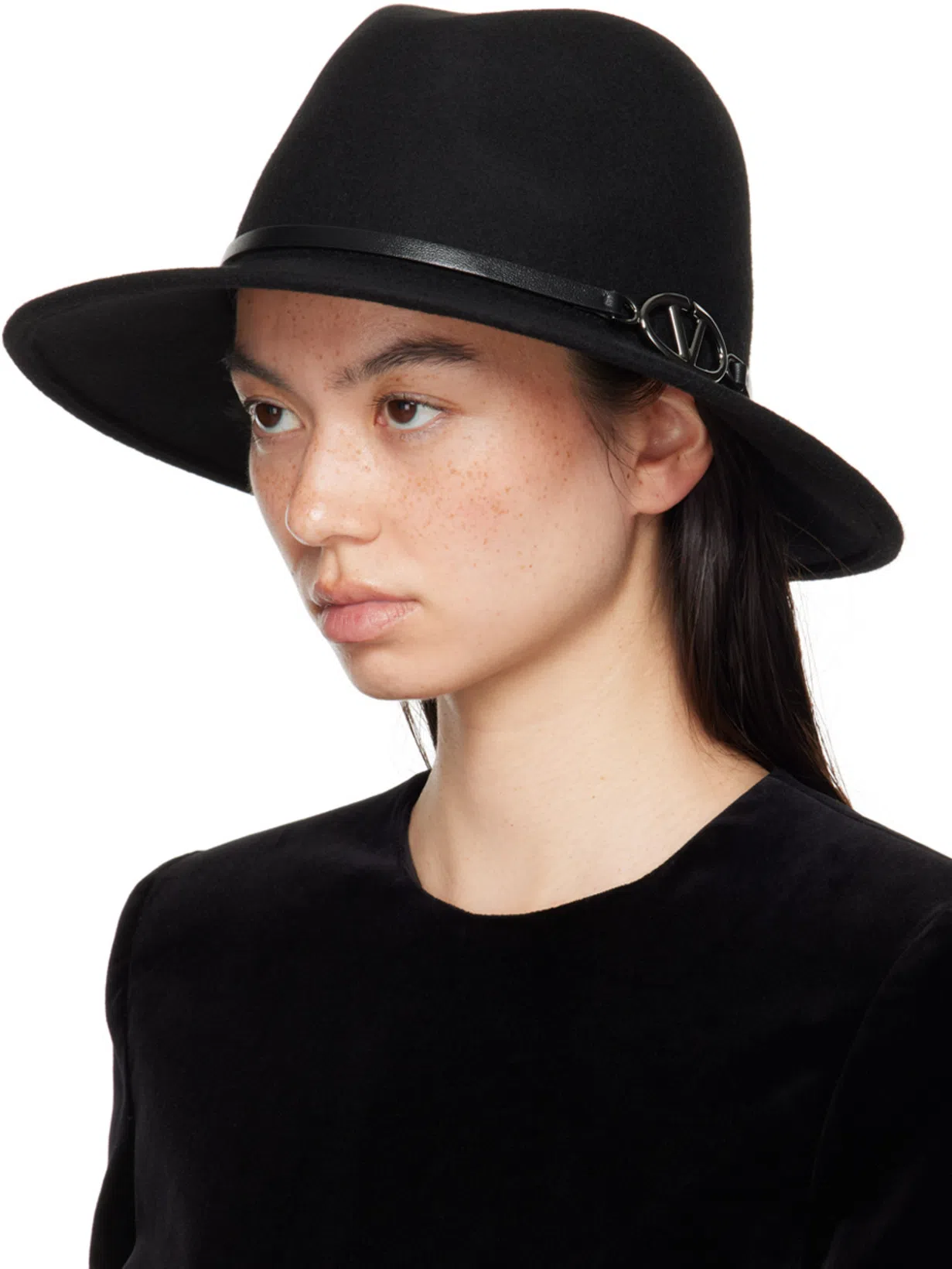 VALENTINO Black Short Dress With Toile Iconographe Motif