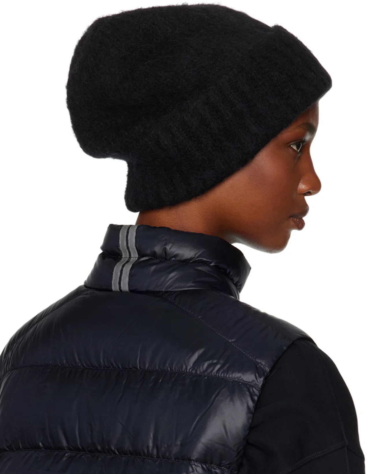 CANADA GOOSE Cypress Quilted Recycled Ripstop Down Vest In Noir