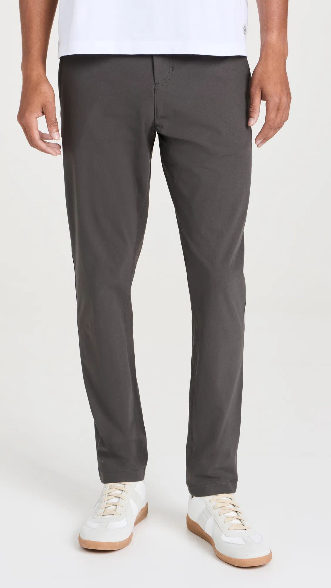 THEORY Bron C. Anemone Regular Fit Polo Shirt In Grey Multi