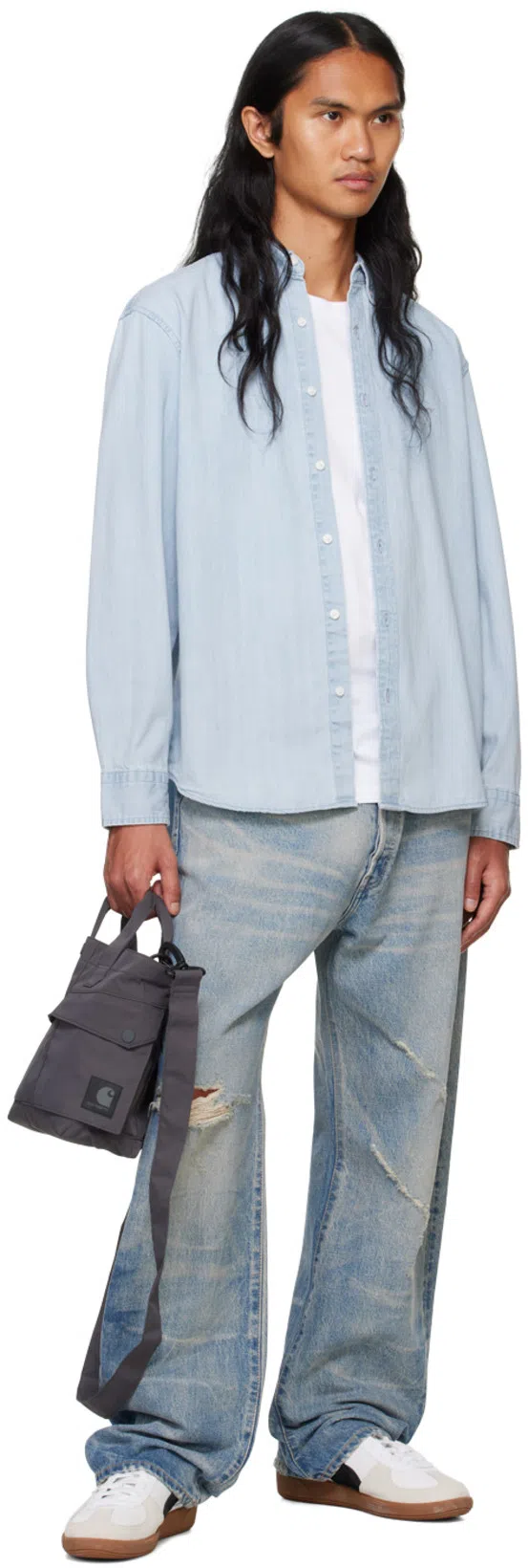 JIL SANDER Men's Basic T-shirt In White