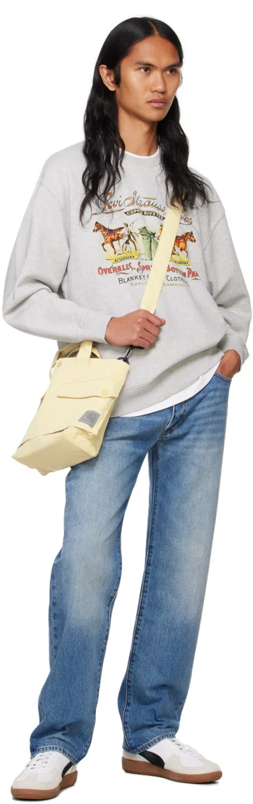 CARHARTT Crew Neck T-shirt In White