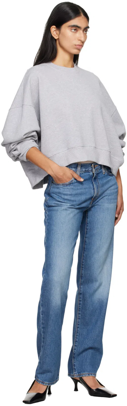 PROENZA SCHOULER Slingback Leather Pumps In Black