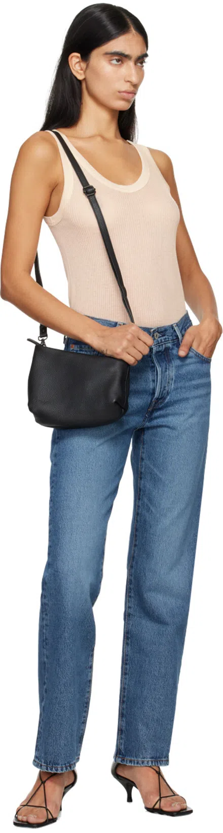 TOTÊME The Knot Leather Sandals In Black