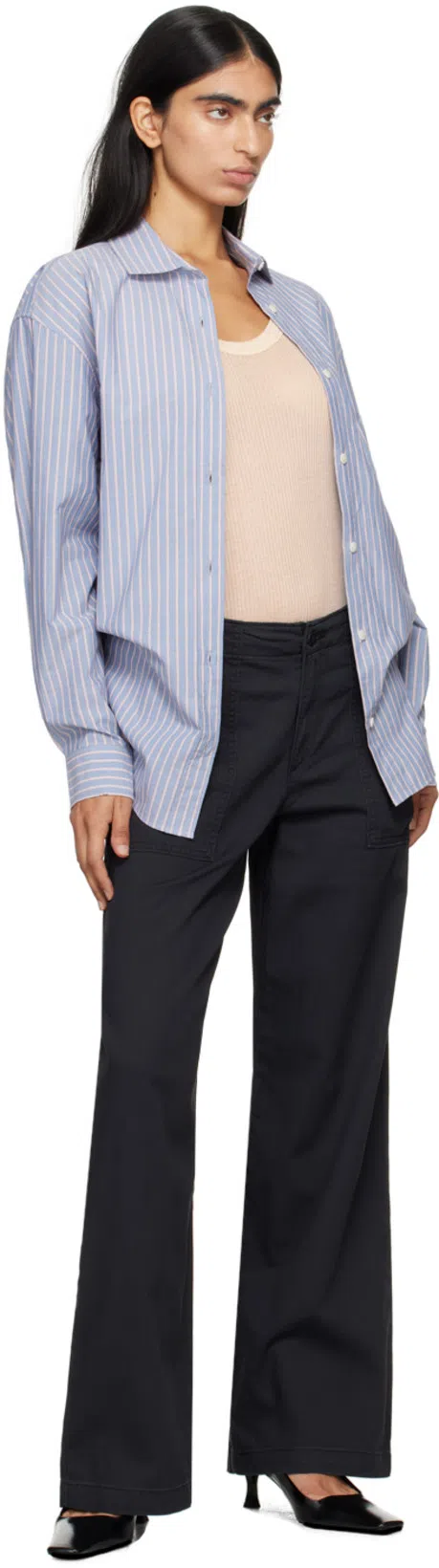 PROENZA SCHOULER Slingback Leather Pumps In Black