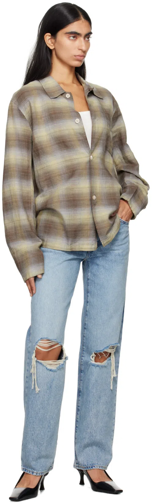 PROENZA SCHOULER Slingback Leather Pumps In Black