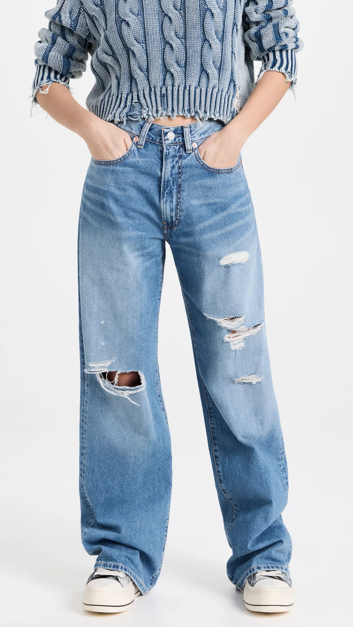 SOKO Fanned Stacking Rings In Gold