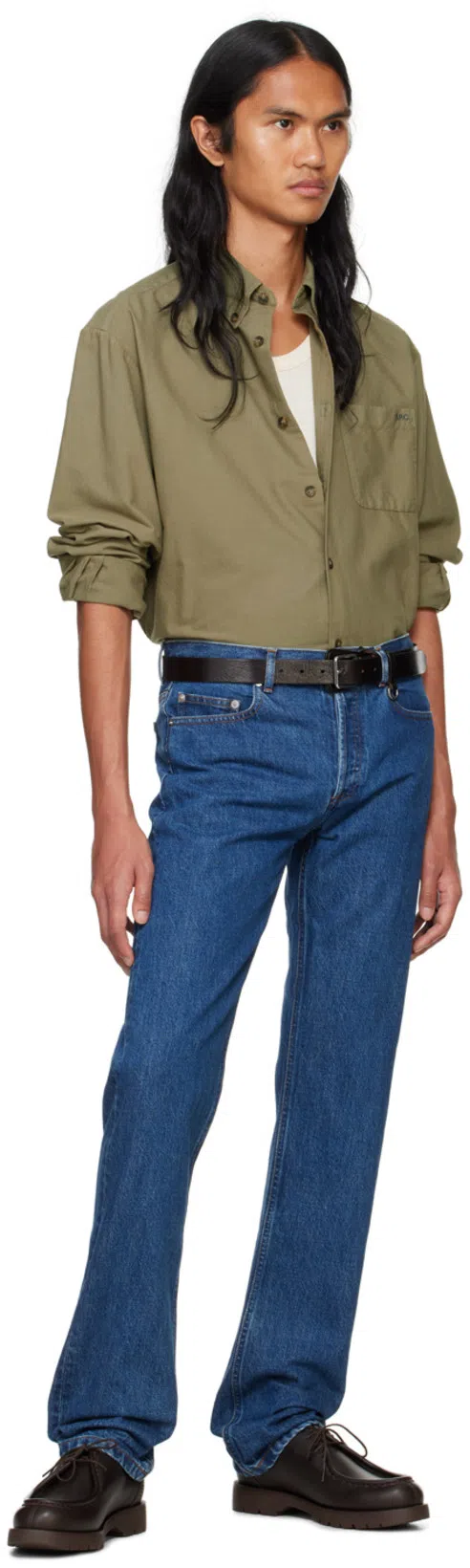 APC A.p.c. Relaxed Jeans In Blue