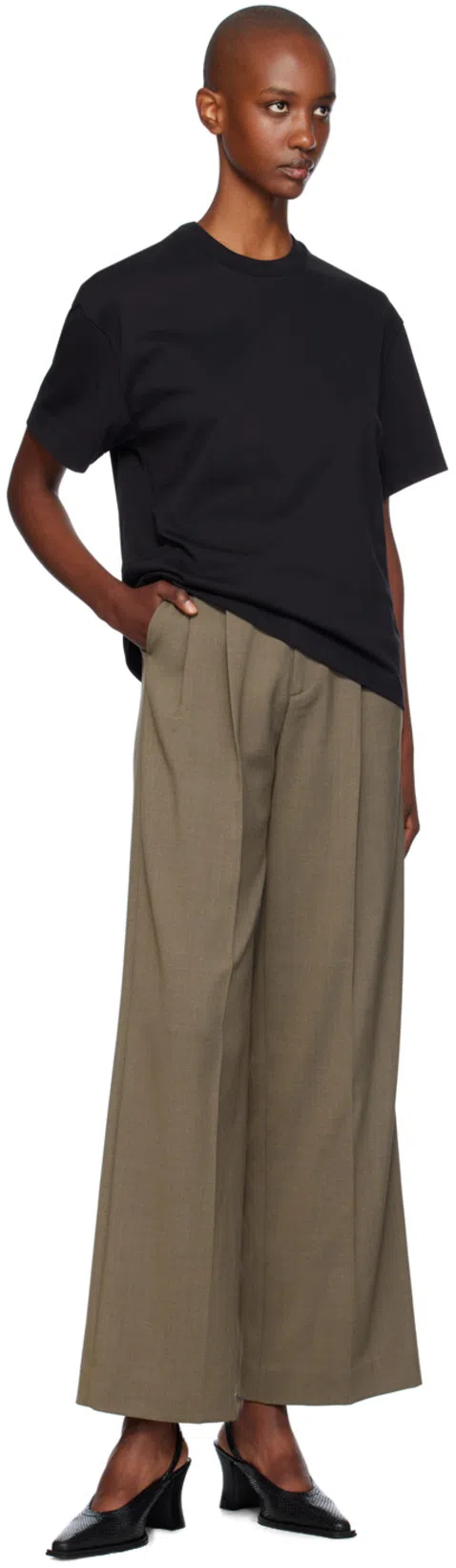 FILIPPA K Oversized Tee In Black  