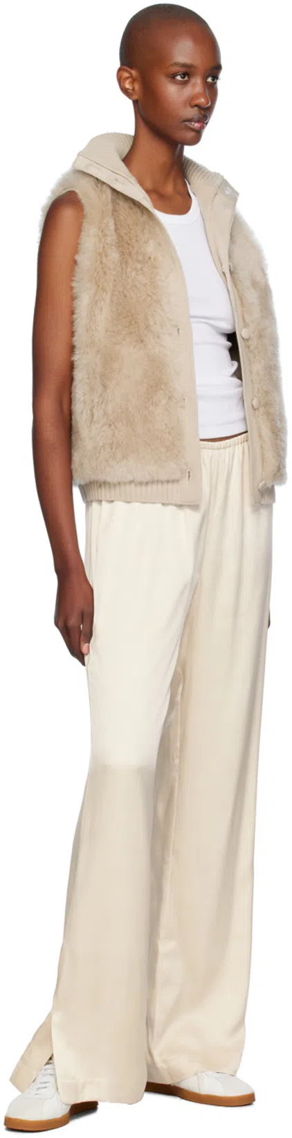 TOTÊME Toteme Leather Sneakers In White