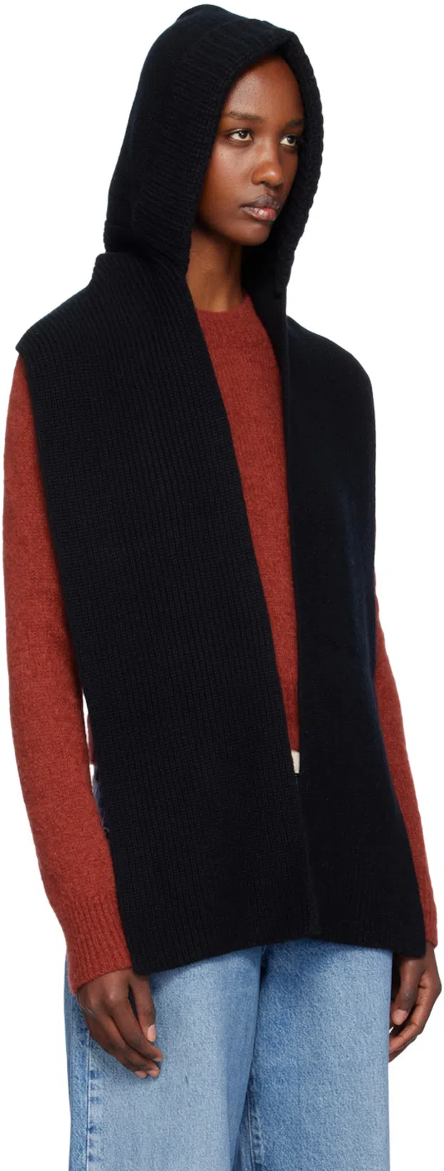 KHAITE Dallas Leather Ankle Boots In Black