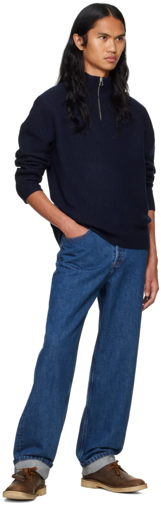 APC A.p.c. Relaxed Jeans In Blue