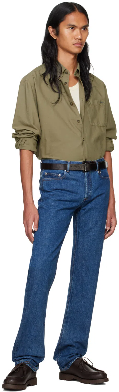 APC A.p.c. Relaxed Jeans In Blue