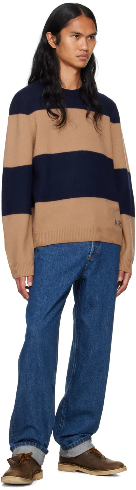 APC A.p.c. Relaxed Jeans In Blue