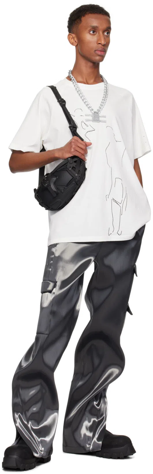 RICK OWENS Beatle Tractor Suede Chelsea Boots In Black