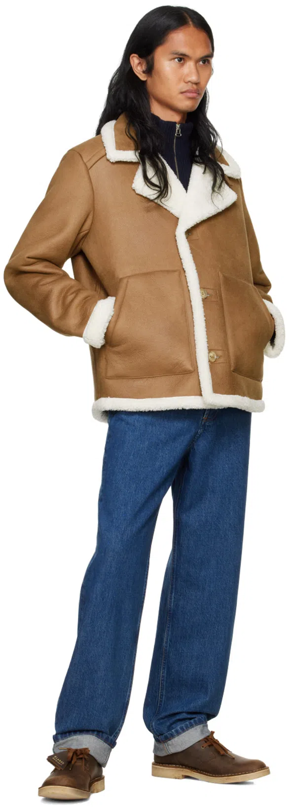 APC A.p.c. Relaxed Jeans In Blue