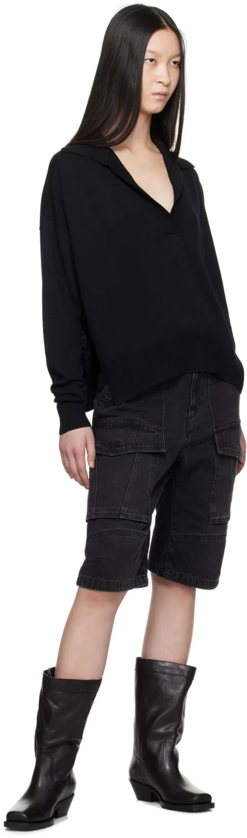 ISABEL MARANT Ademe Ankle Boots In Black