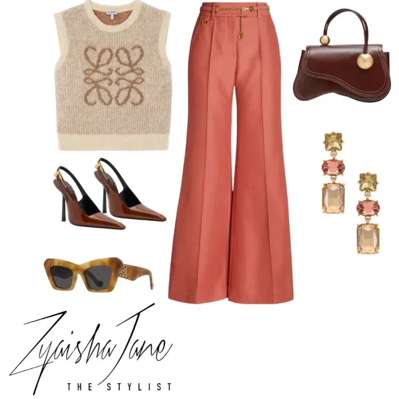 SAINT LAURENT Lee Embellished Patent-leather Slingback Pumps In Marron Glace