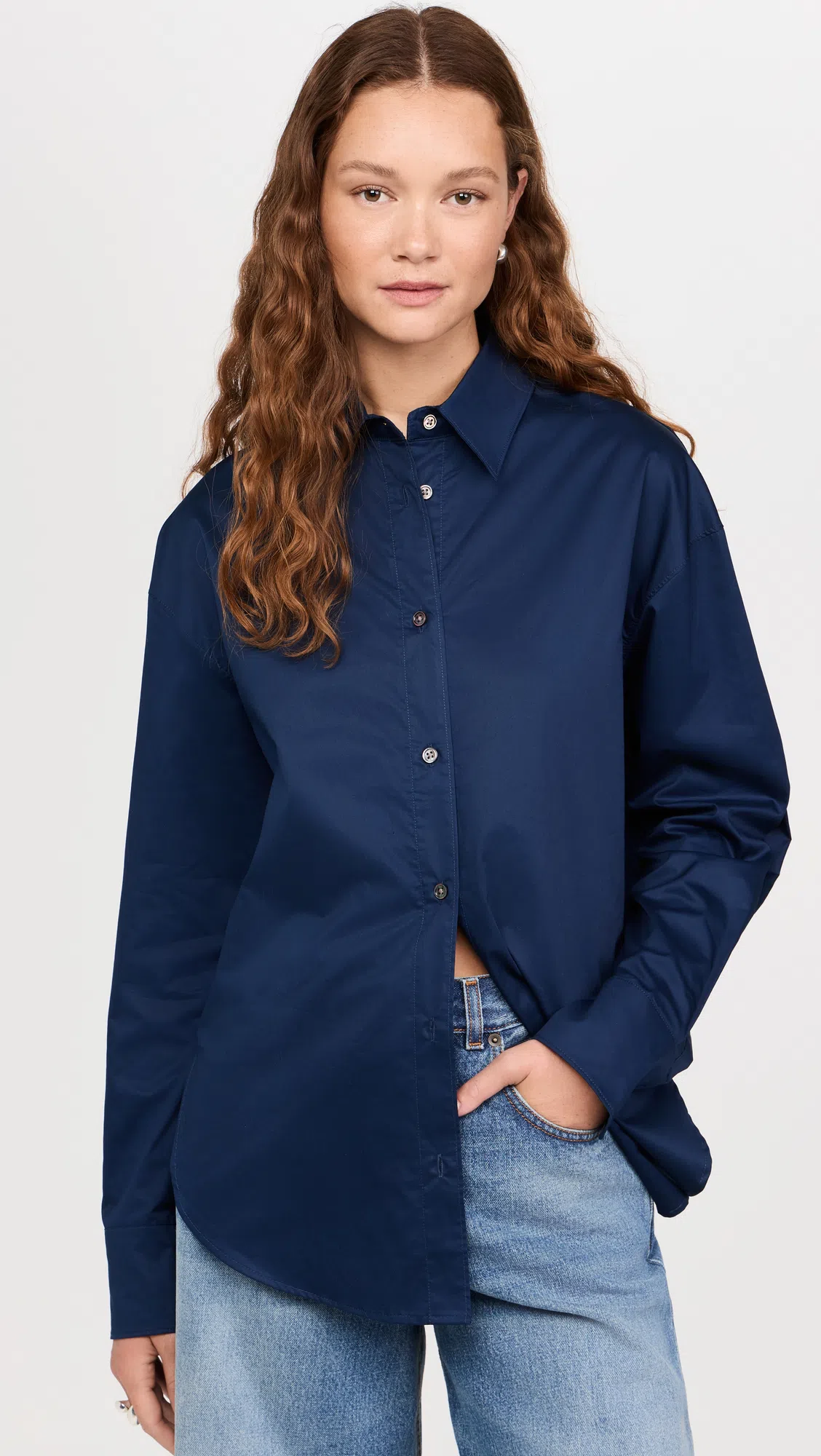 SER.O.YA Gimlet Mini Skirt In Denim Rinsed